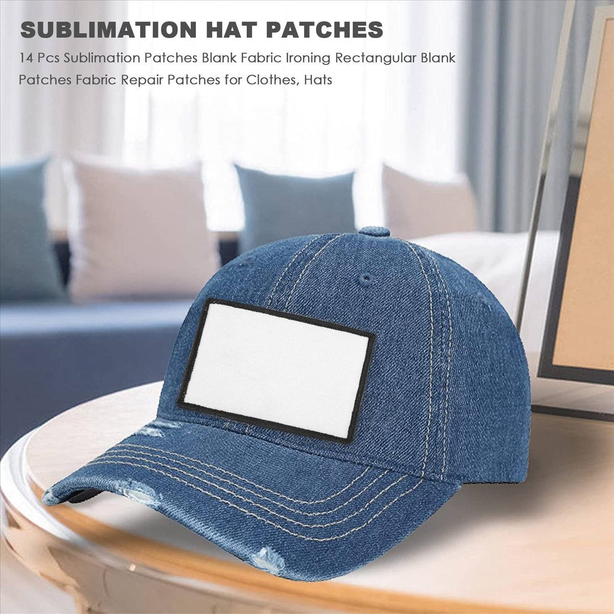 【Sedang Diskon】 14 Buah Patch - Hat Sublimation Blank ulasan dan harga