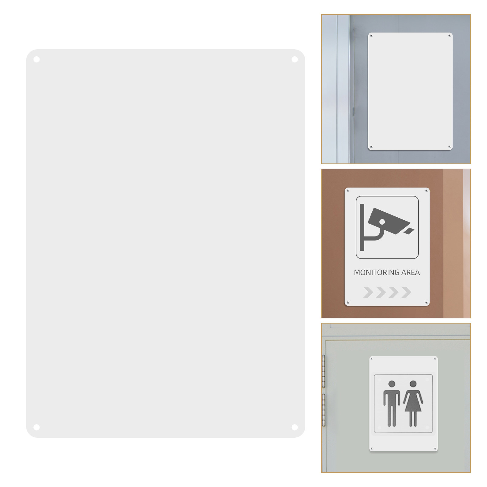 2 Buah Papan Aluminium Polos, - Yard Sign Blank ulasan dan harga