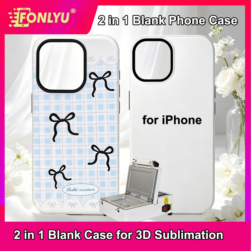 FONLYU 2 in 1 Casing Ponsel Su - Ceramic Tile Blank ulasan dan harga