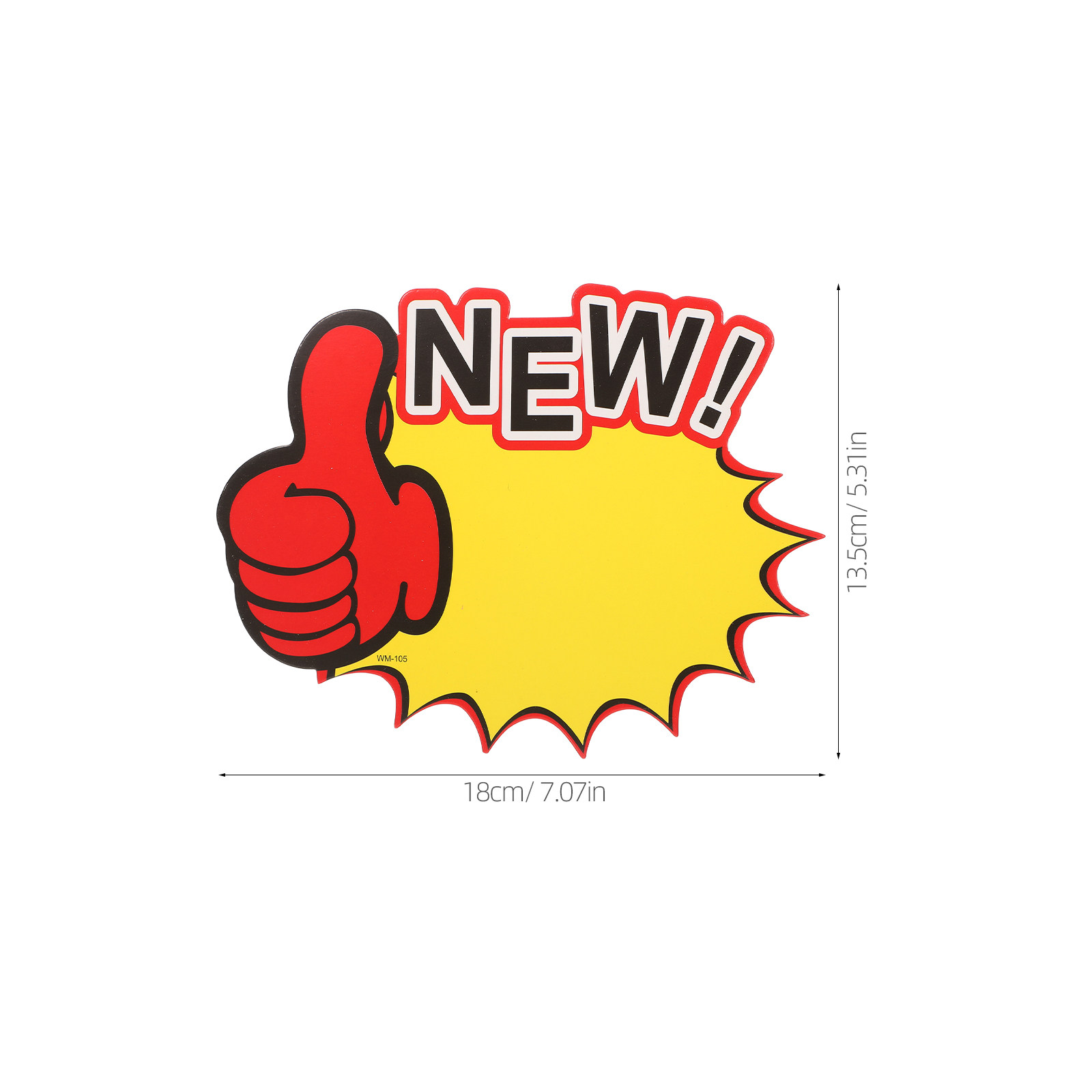 100 buah label harga kosong be - Yard Sign Blank ulasan dan harga