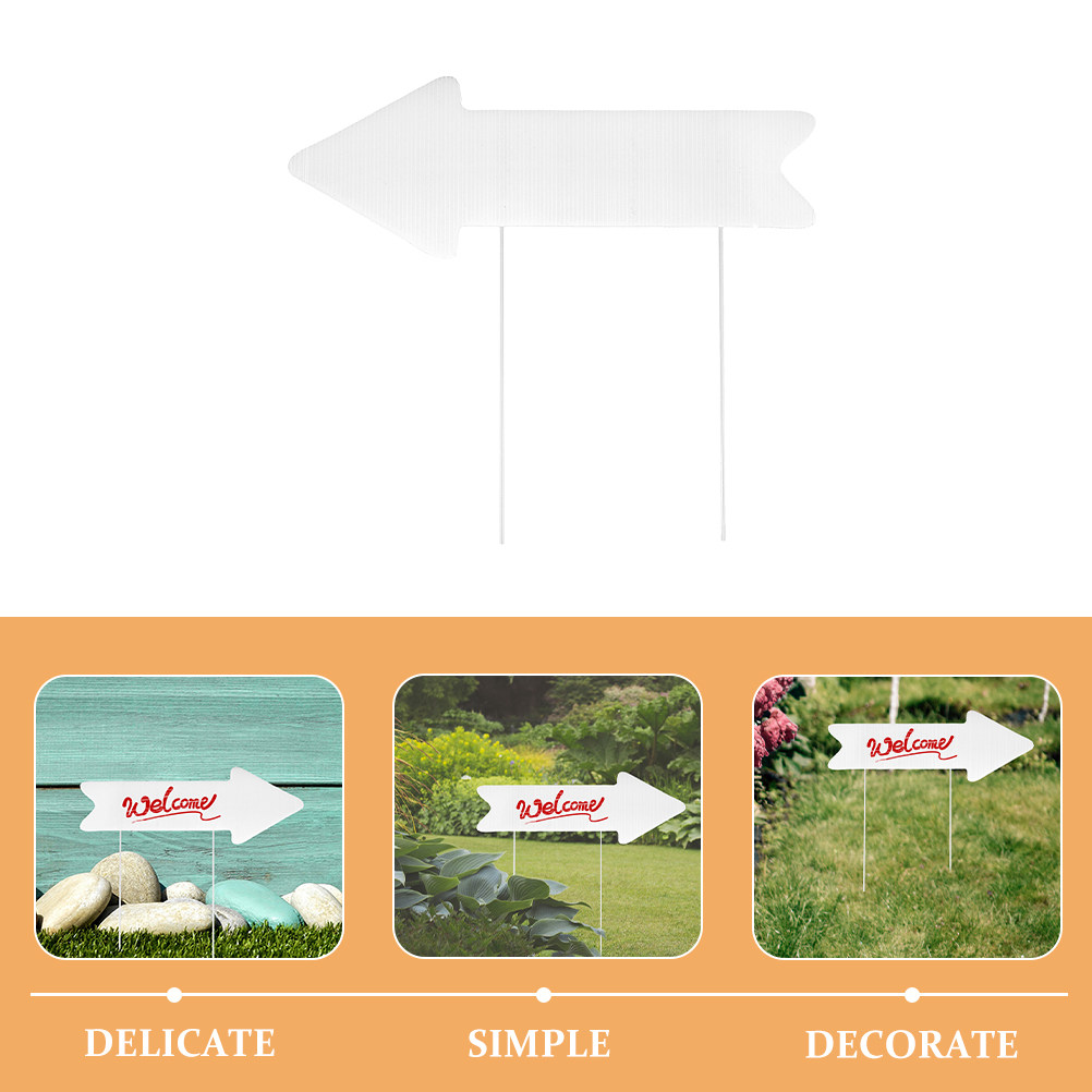 2 Buah Papan Tanda Halaman Kos - Yard Sign Blank ulasan dan harga