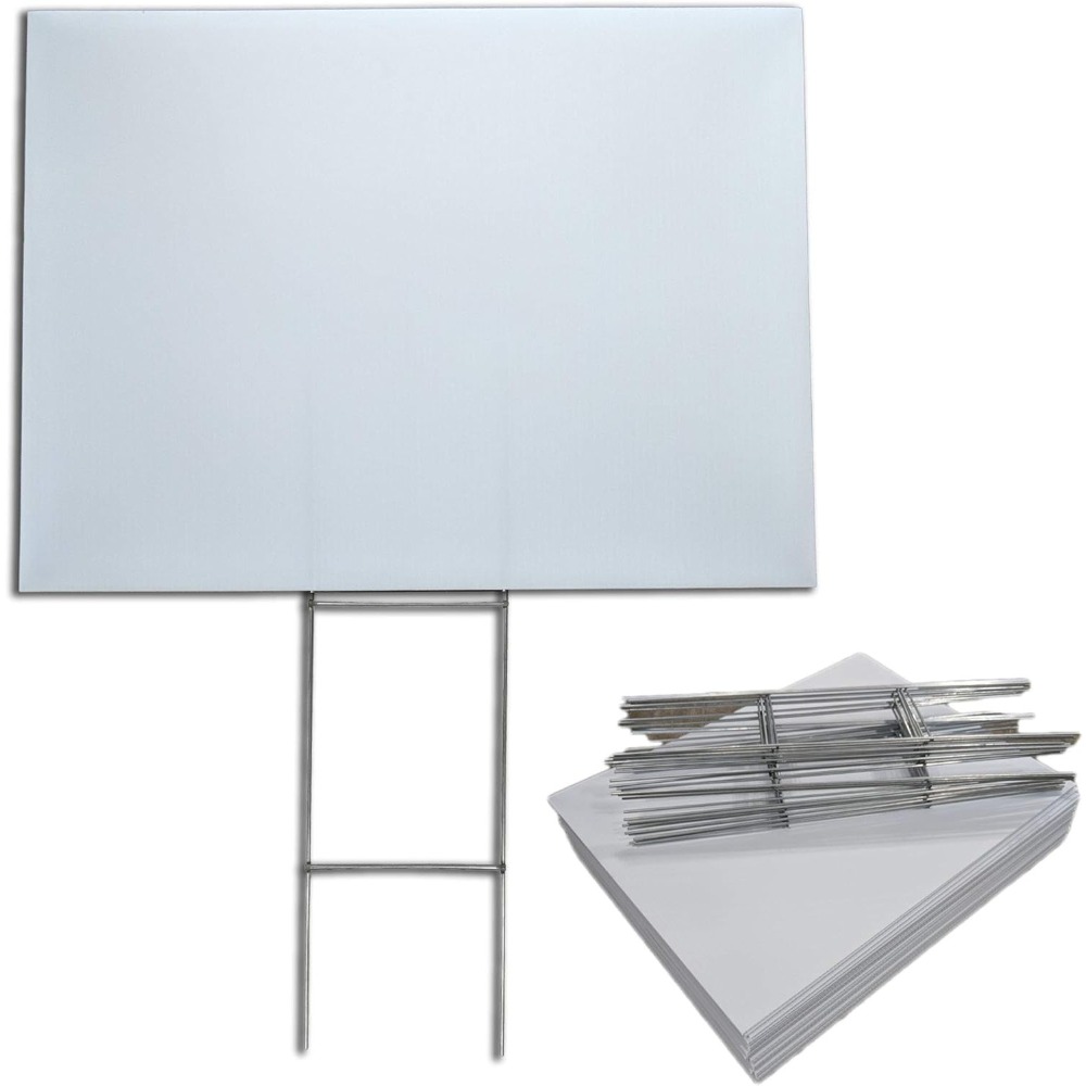 Lima Puluh Papan Tanda Kosong, - Yard Sign Blank ulasan dan harga