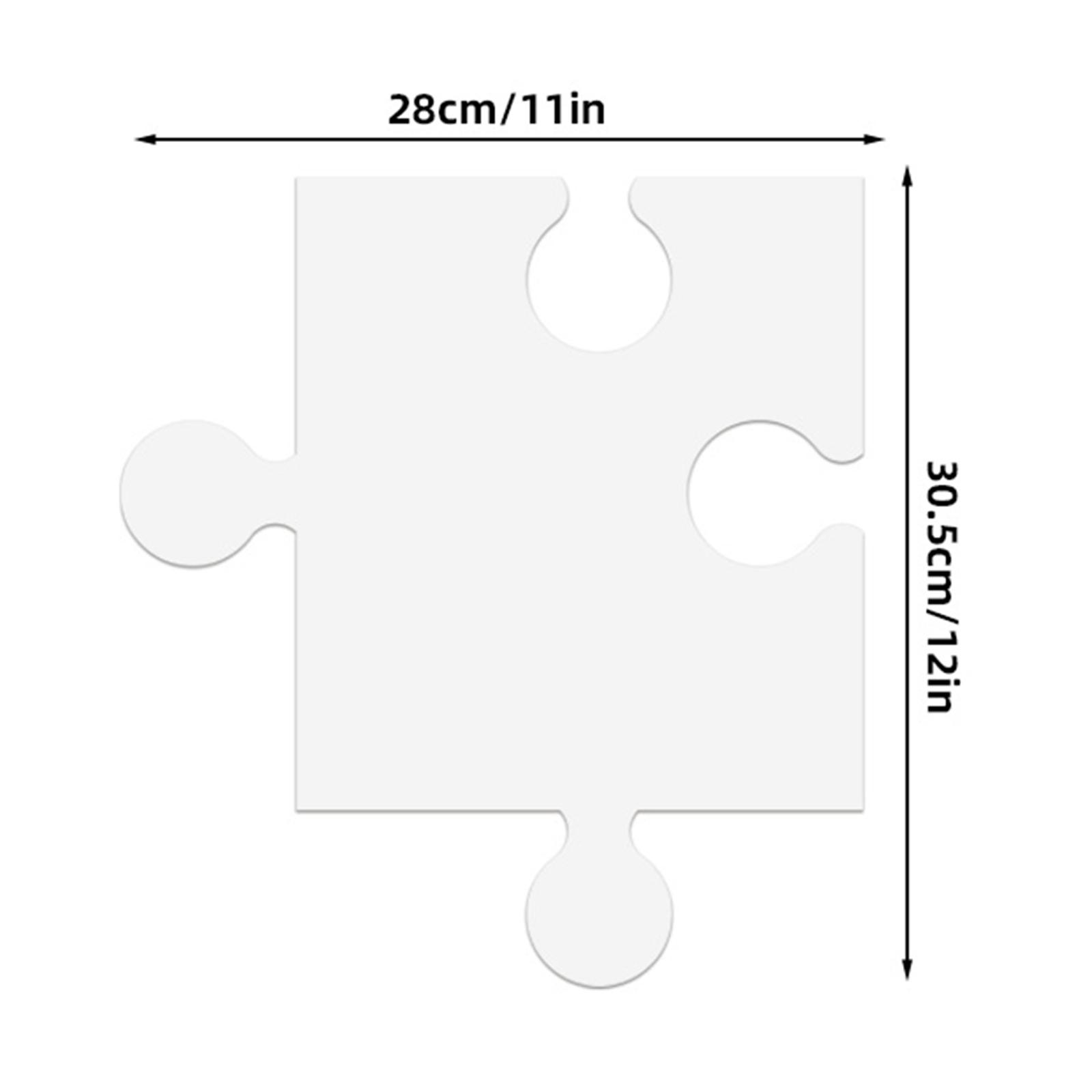 24Pcs Puzzle Jigsaw Kosong dar - Puzzle Blank White ulasan dan harga